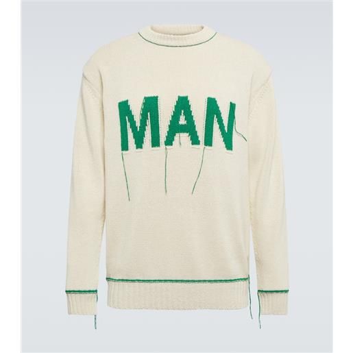 Junya Watanabe pullover Junya Watanabe man in seta jacquard
