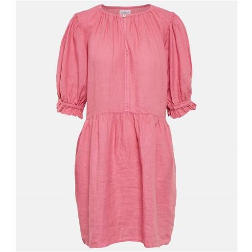 Velvet miniabito kailani in lino