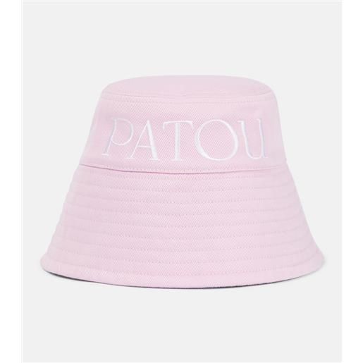 Patou cappello da pescatore in cotone con logo