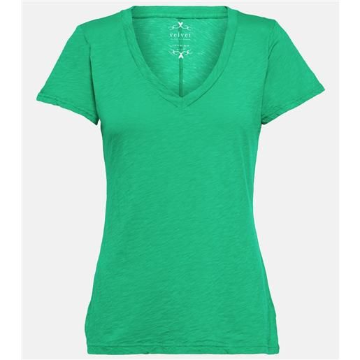 Velvet t-shirt lilith in cotone