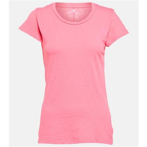 Velvet t-shirt odelia in jersey di cotone