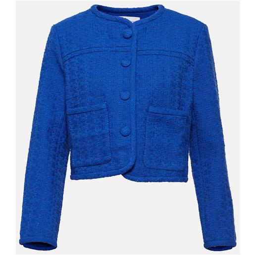 Proenza Schouler white label - giacca cropped in tweed