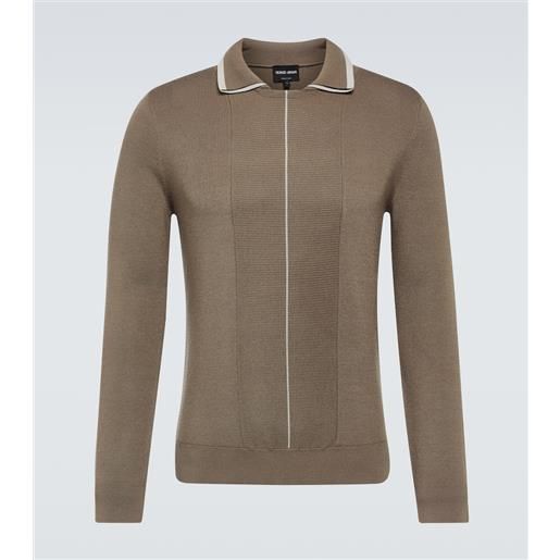 Giorgio Armani polo in lana