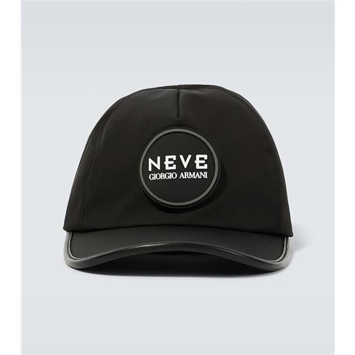 Giorgio Armani cappello da baseball neve