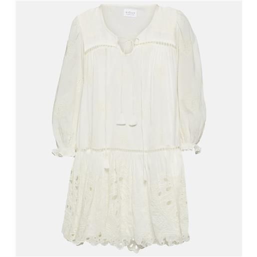 Velvet miniabito renee in cotone