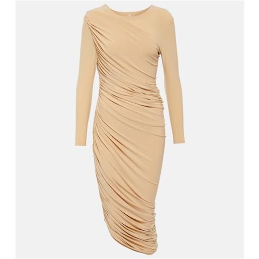 Norma Kamali miniabito asimmetrico diana