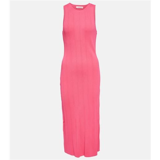 Frame abito midi in maglia a coste