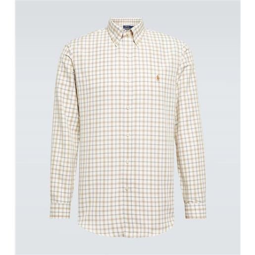 Polo Ralph Lauren camicia in garza a quadri