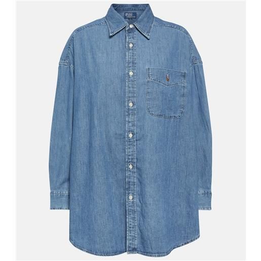 Polo Ralph Lauren camicia di jeans oversize