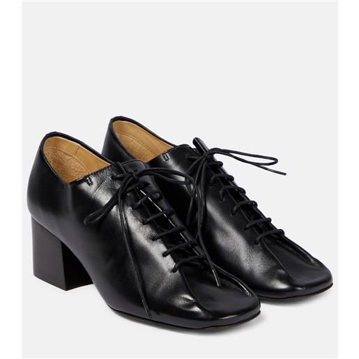 Lemaire pumps souris stringate in pelle