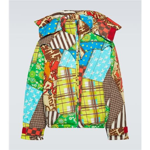 ERL piumino in misto cotone con stampa