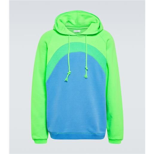 ERL felpa rainbow in cotone con bouclã©