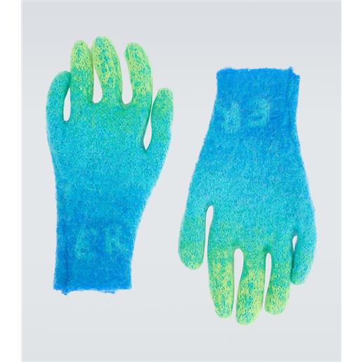 ERL guanti in maglia di misto mohair