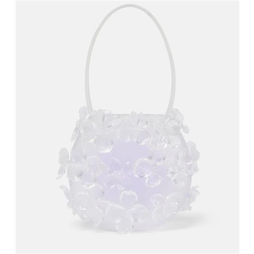 Susan Fang borsa a spalla in tpu con applicazione