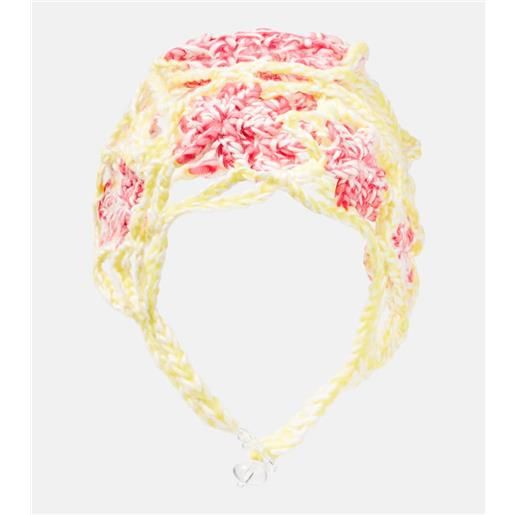 Susan Fang cappello in crochet di lana