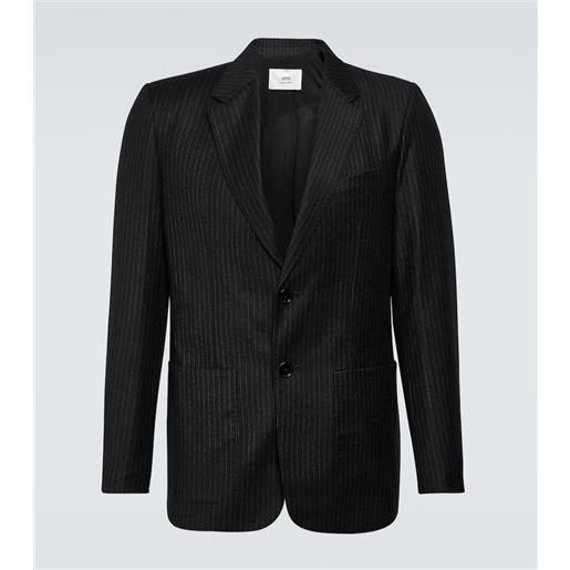 Ami Paris blazer monopetto in lana vergine