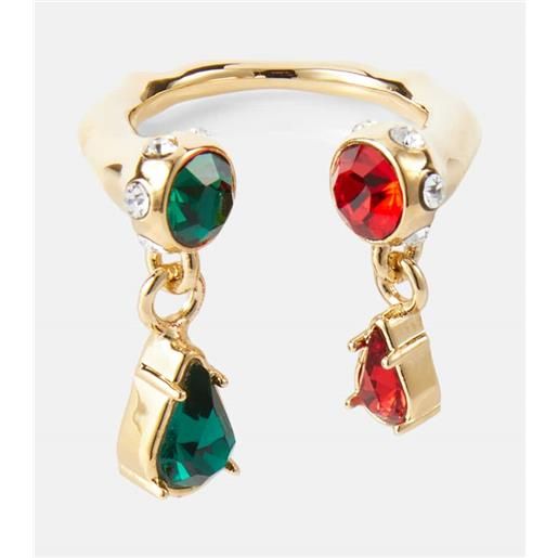 Rabanne anello con cristalli