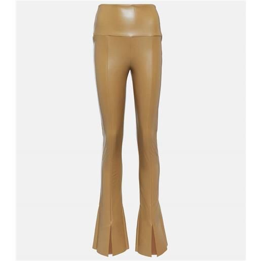 Norma Kamali leggings spat in similpelle
