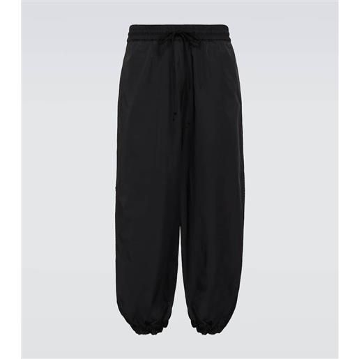 Junya Watanabe pantaloni sportivi a gamba larga