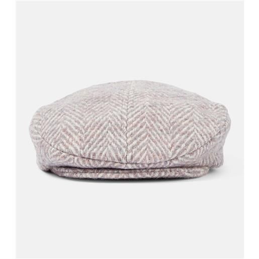 Ruslan Baginskiy cappello in misto lana a spina di pesce