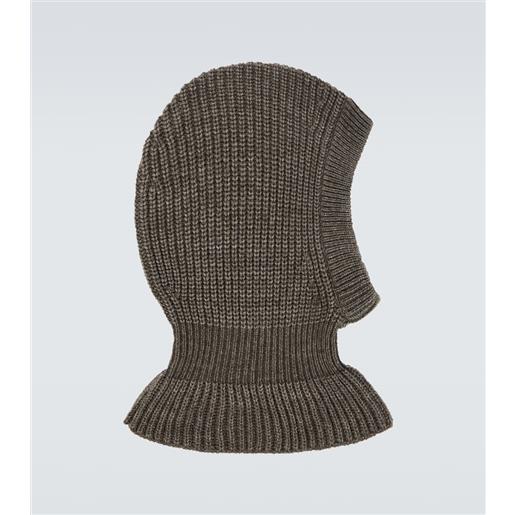 Lemaire passamontagna in maglia a coste