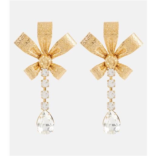 Jennifer Behr orecchini pendenti hollis con cristalli