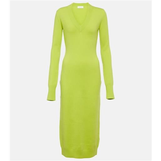 Sportmax abito midi divo in misto lana e cashmere