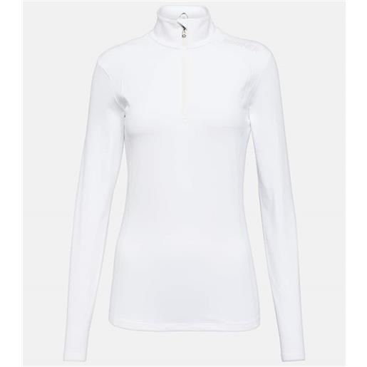 Bogner top a collo alto medita in jersey