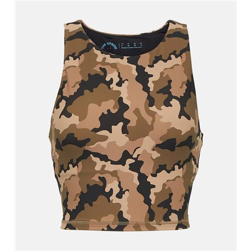 The Upside tank top cropped trekky jacinta