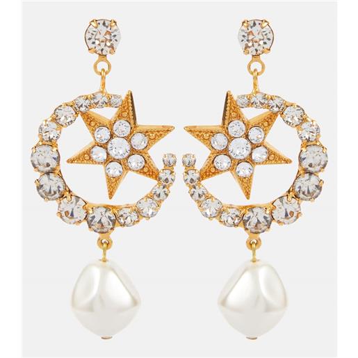 Jennifer Behr orecchini pendenti kepler bagnati in oro