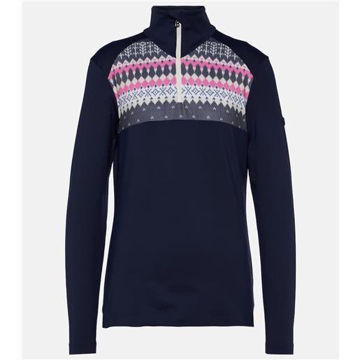 Bogner dolcevita elvira in jersey con zip