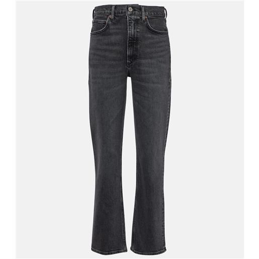 Agolde jeans slim stovepipe a vita alta