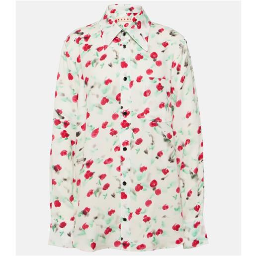 Marni camicia con stampa