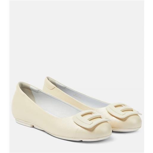 Hogan ballerine h661 in pelle