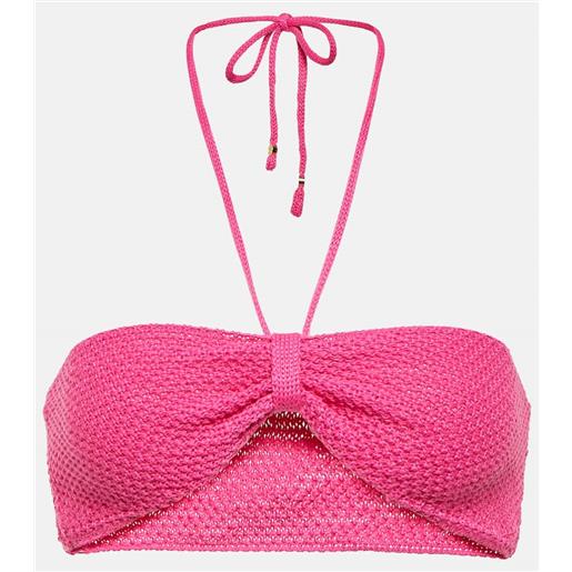 Bananhot top aria con scollo allâamericana