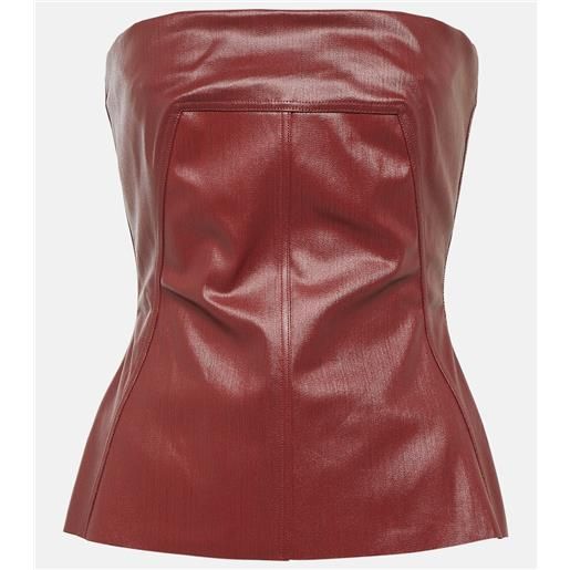 Rick Owens top a fascia di jeans