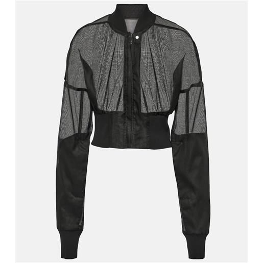 Rick Owens bomber in cotone
