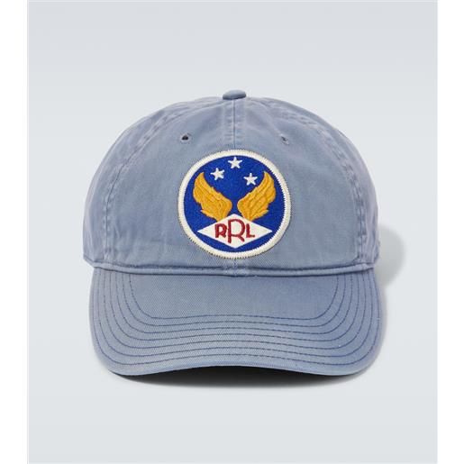 RRL cappello da baseball ball in cotone