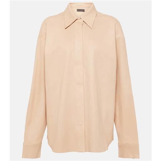 Stouls top simone in pelle