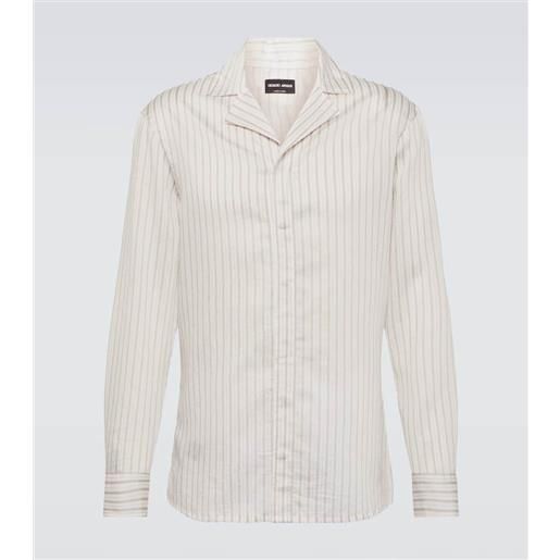 Giorgio Armani camicia in misto lyocell