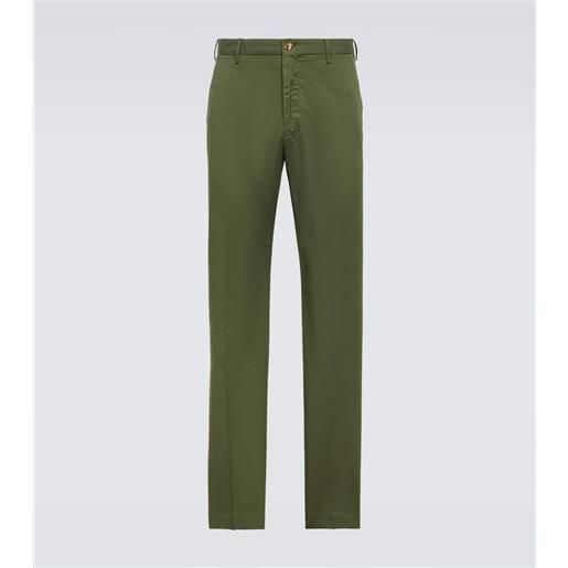 Slowear pantaloni regular in misto cotone