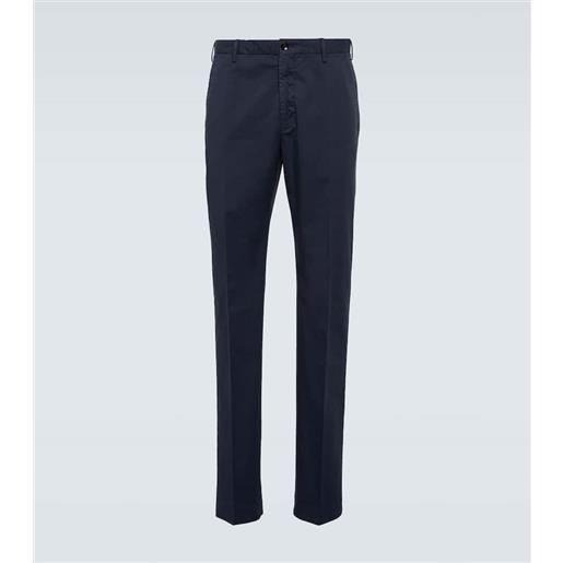 Slowear pantaloni regular in misto cotone