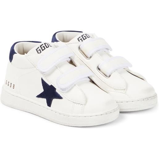 Golden Goose Kids baby - sneakers june in pelle e suede