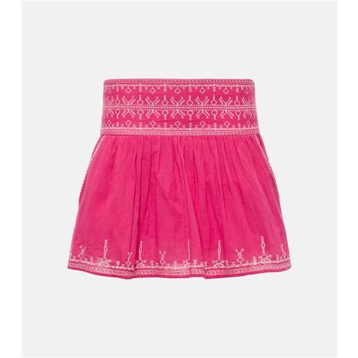 Marant Etoile minigonna picadilia in cotone
