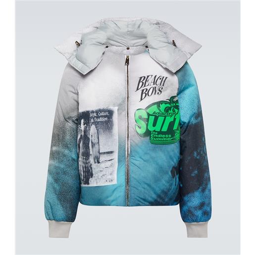 ERL giacca imbottita con stampa