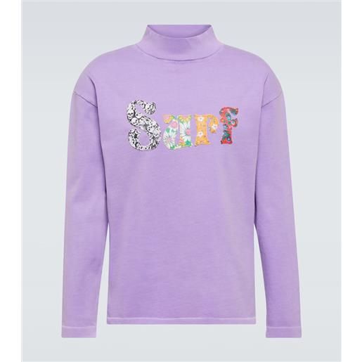 ERL felpa in jersey di cotone