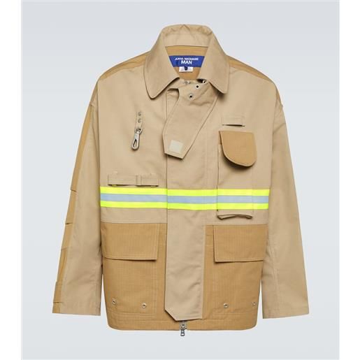 Junya Watanabe giacca triple layer in cotone e lino