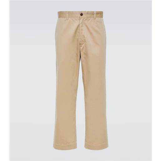 Junya Watanabe x brooks brothers - pantaloni chino in gabardine