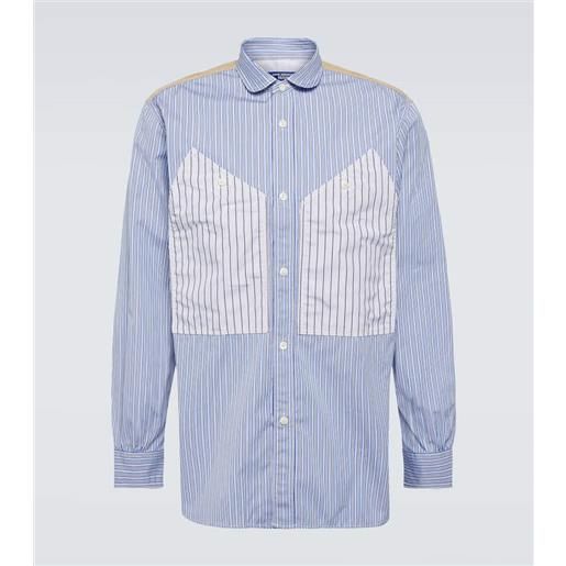 Junya Watanabe x roy lichtenstein - camicia in cotone patchwork