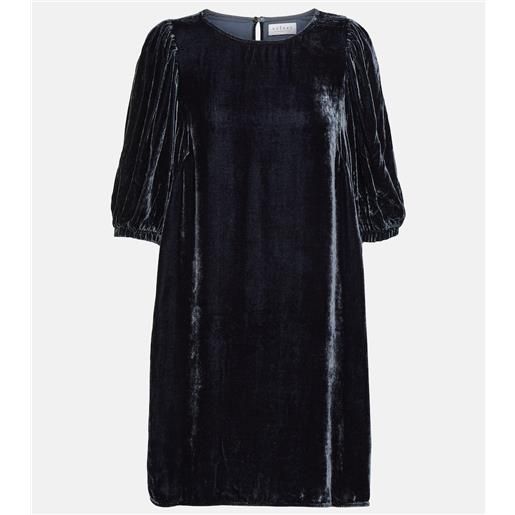 Velvet miniabito in velluto